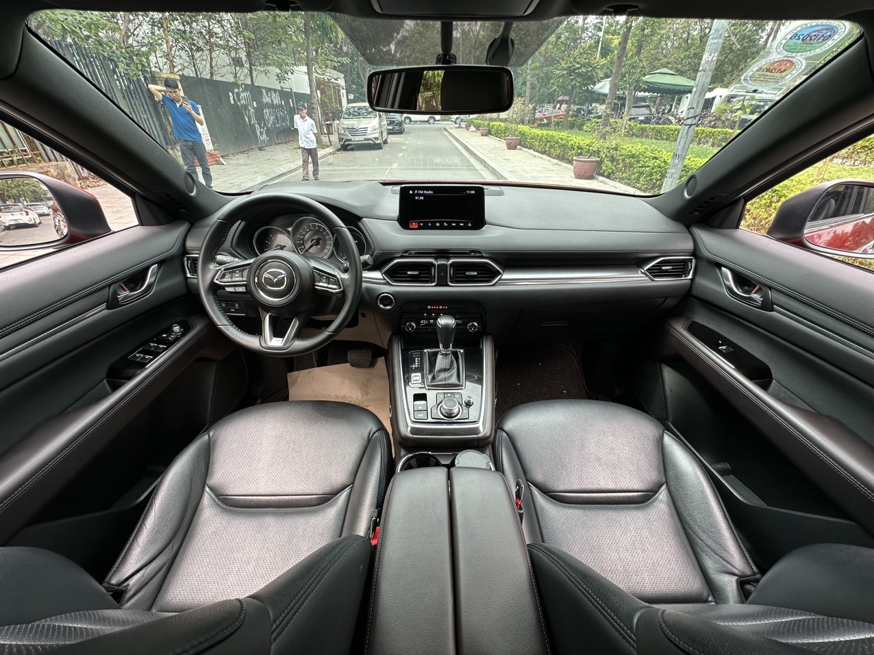 Mazda CX8 Deluxe 2021 màu đỏ pha lê (đã bán)