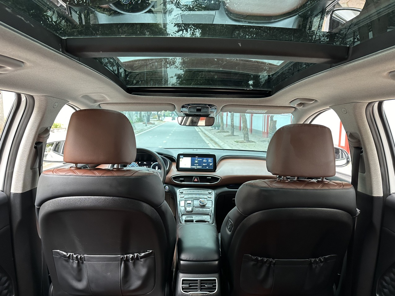 Hyundai Santafe 2.2D Premium màu trắng 2021 (đã bán)