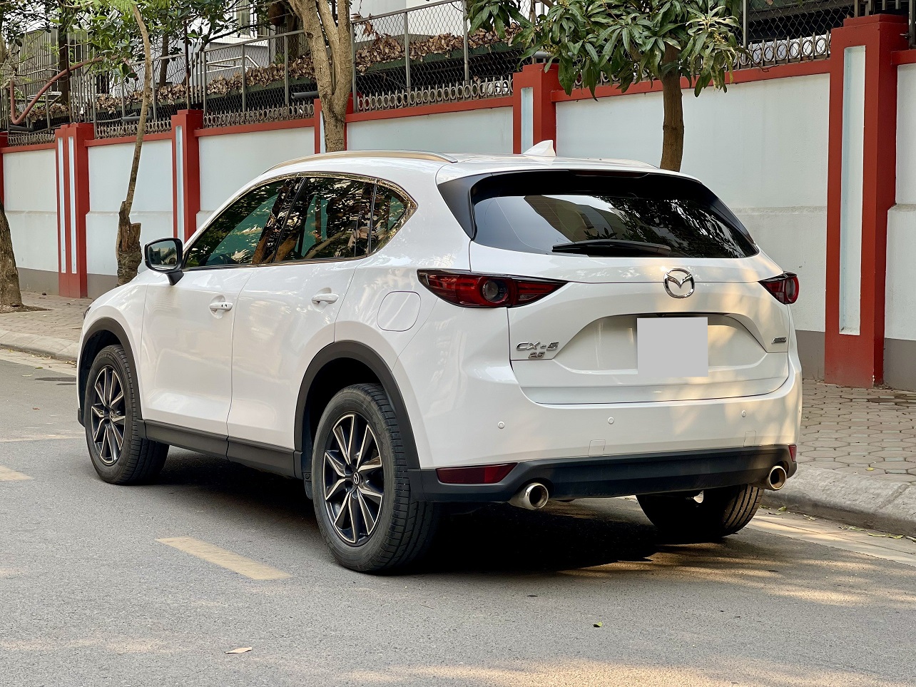 Mazda CX5 2.5AT 1 cầu 2018 màu trắng (đã bán)