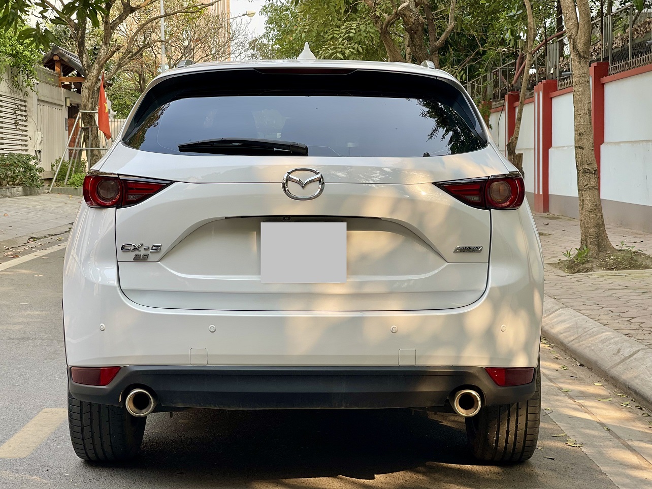 Mazda CX5 2.5AT 1 cầu 2018 màu trắng (đã bán)