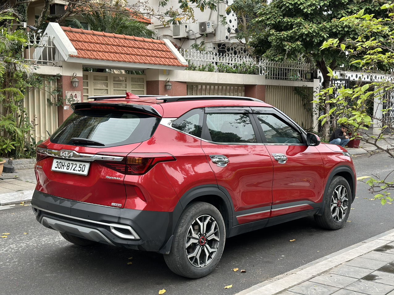 Kia Seltos 1.4 turbo Premium 2022 màu đỏ (đã bán)