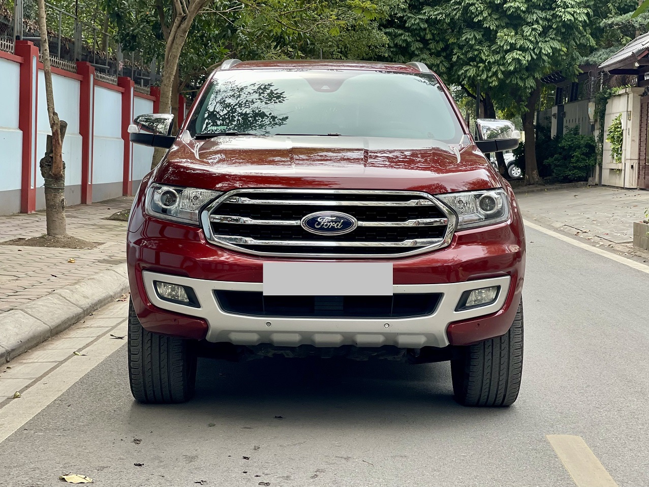 Ford Everest Titanium 4x4 2019 màu đỏ (đã bán)