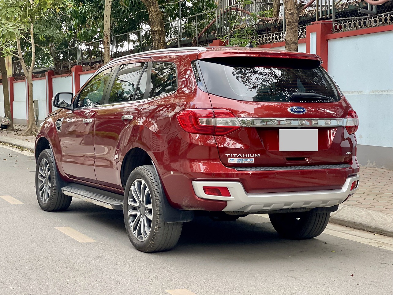 Ford Everest Titanium 4x4 2019 màu đỏ (đã bán)