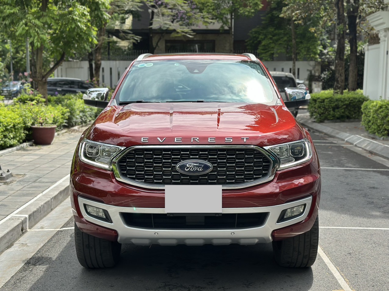 Ford Everest Titanium 4x4 2020 màu đỏ (đã bán)