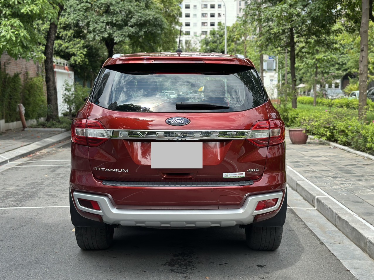 Ford Everest Titanium 4x4 2020 màu đỏ (đã bán)