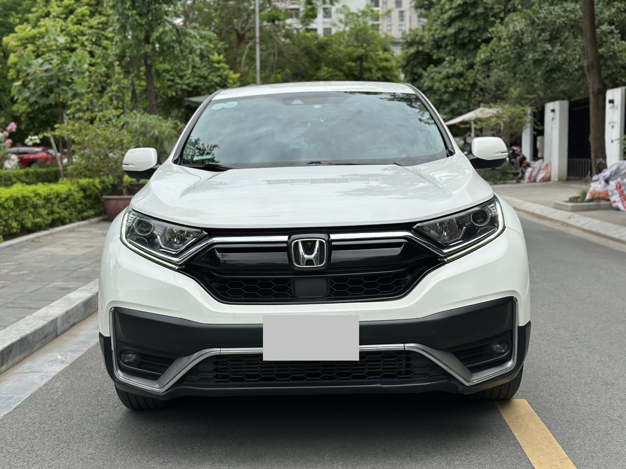 Honda CRV E 1.5 AT Sensing 2021 màu trắng (đã bán)