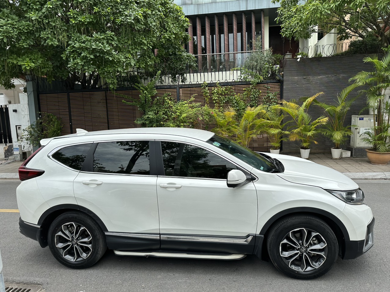 Honda CRV E 1.5 AT Sensing 2021 màu trắng (đã bán)