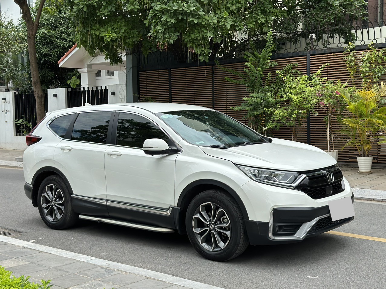 Honda CRV E 1.5 AT Sensing 2021 màu trắng (đã bán)