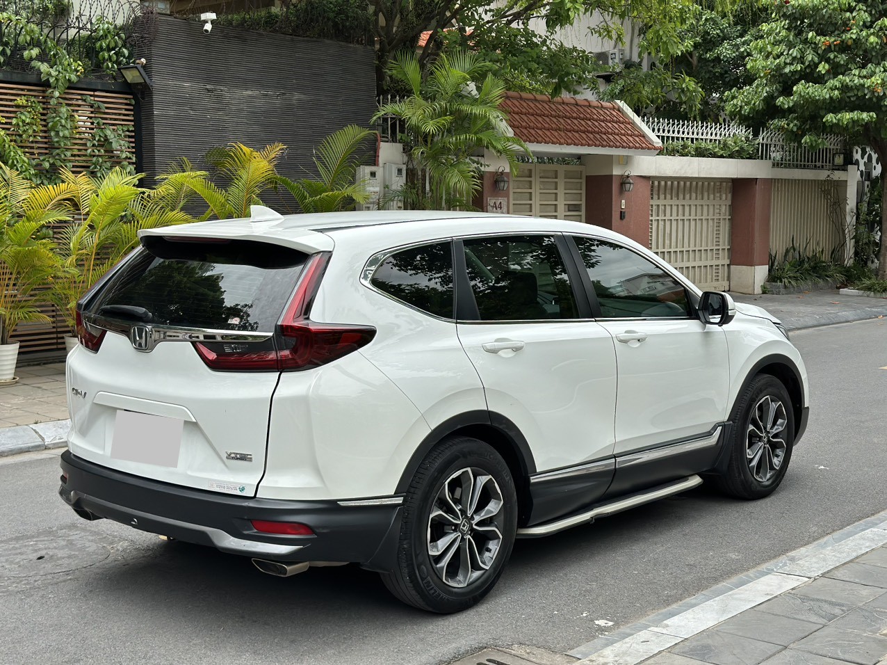 Honda CRV E 1.5 AT Sensing 2021 màu trắng (đã bán)