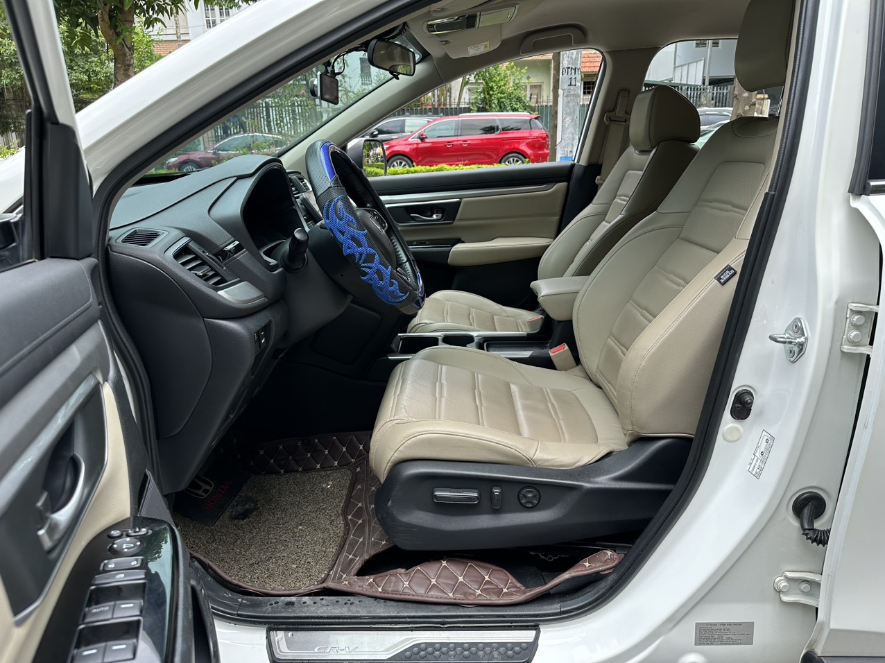 Honda CRV E 1.5 AT Sensing 2021 màu trắng (đã bán)