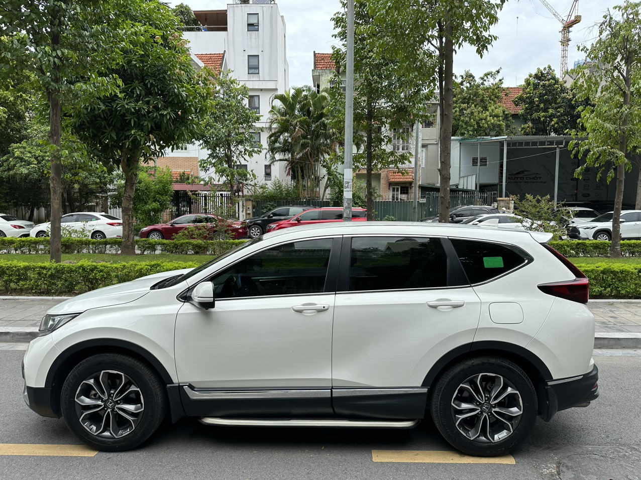 Honda CRV E 1.5 AT Sensing 2021 màu trắng (đã bán)