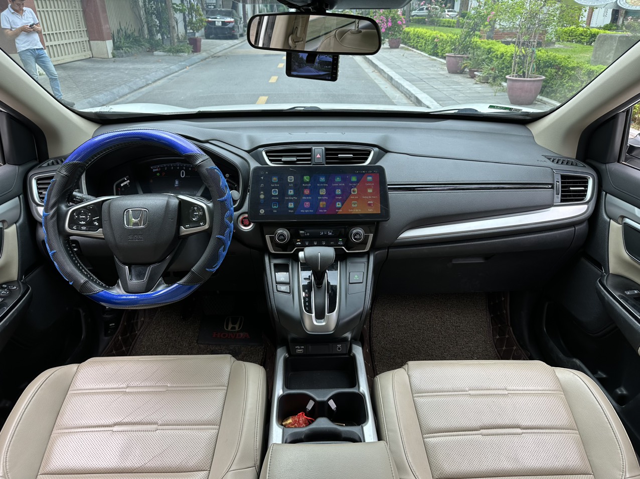 Honda CRV E 1.5 AT Sensing 2021 màu trắng (đã bán)