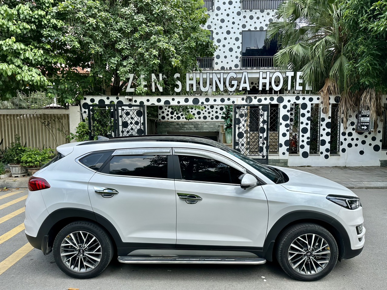 Hyundai Tucson 2.0ATH bản đặc biệt màu trắng (đã bán)