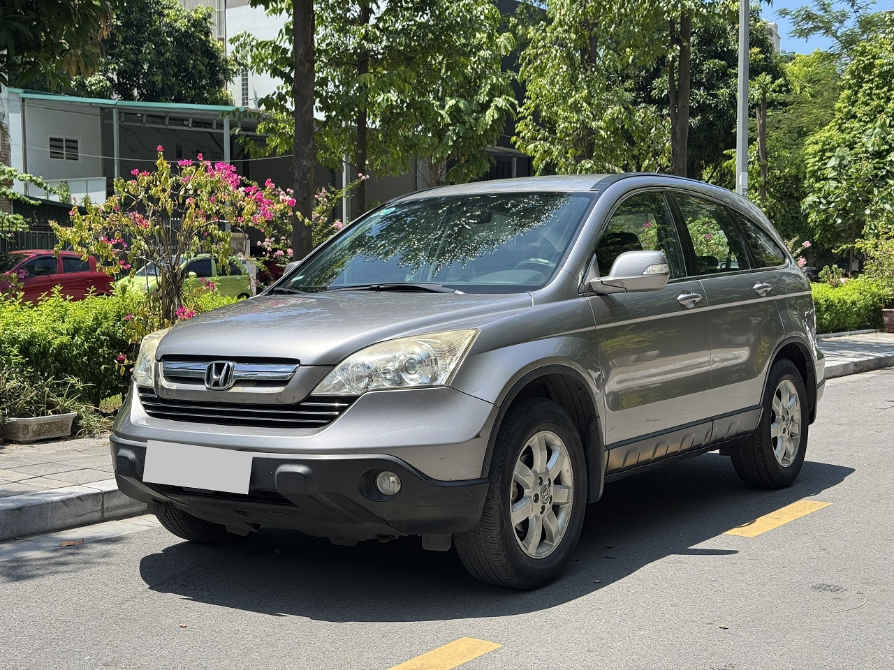 Honda CRV 2.4 AT 2009 màu xám bạc (đã bán)
