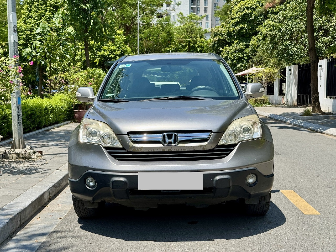 Honda CRV 2.4 AT 2009 màu xám bạc (đã bán)