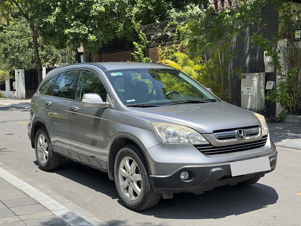 Honda CRV 2.4 AT 2009 màu xám bạc (đã bán)