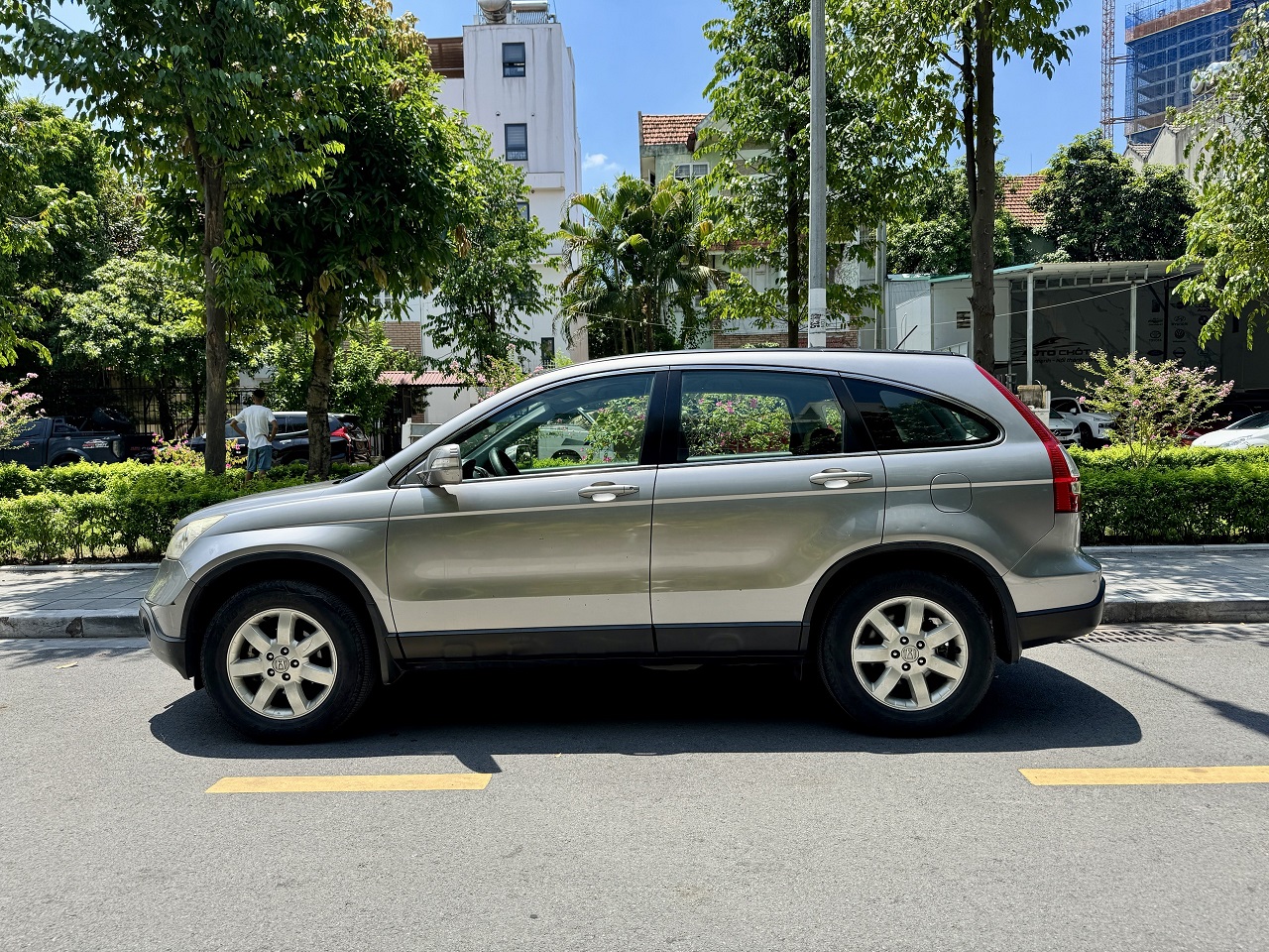 Honda CRV 2.4 AT 2009 màu xám bạc (đã bán)