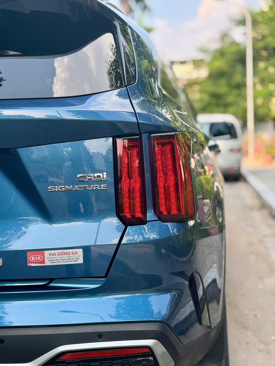 Kia Sorento 2.2AT Signature Diesel 2021 màu xanh (đã bán)