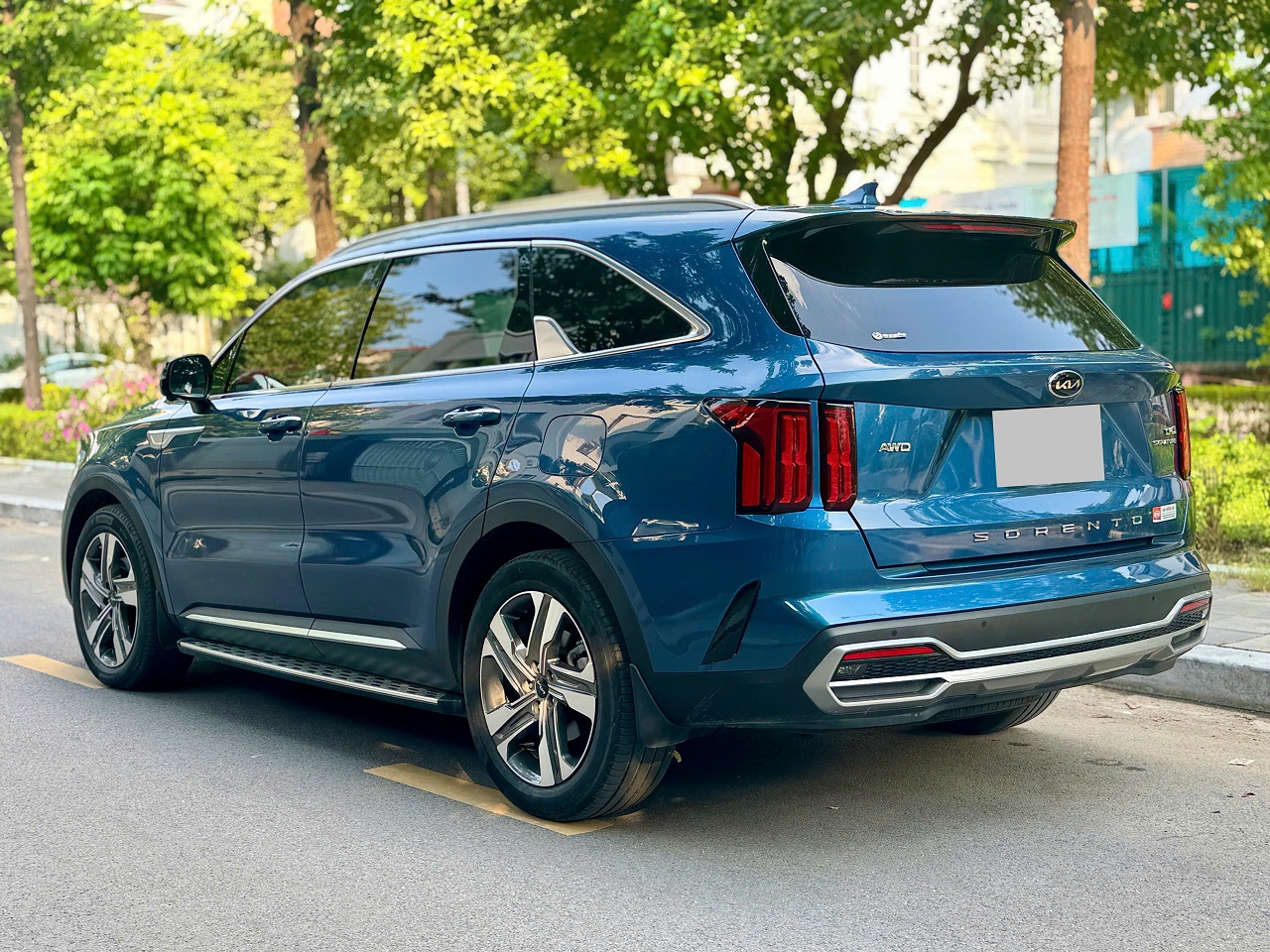 Kia Sorento 2.2AT Signature Diesel 2021 màu xanh (đã bán)