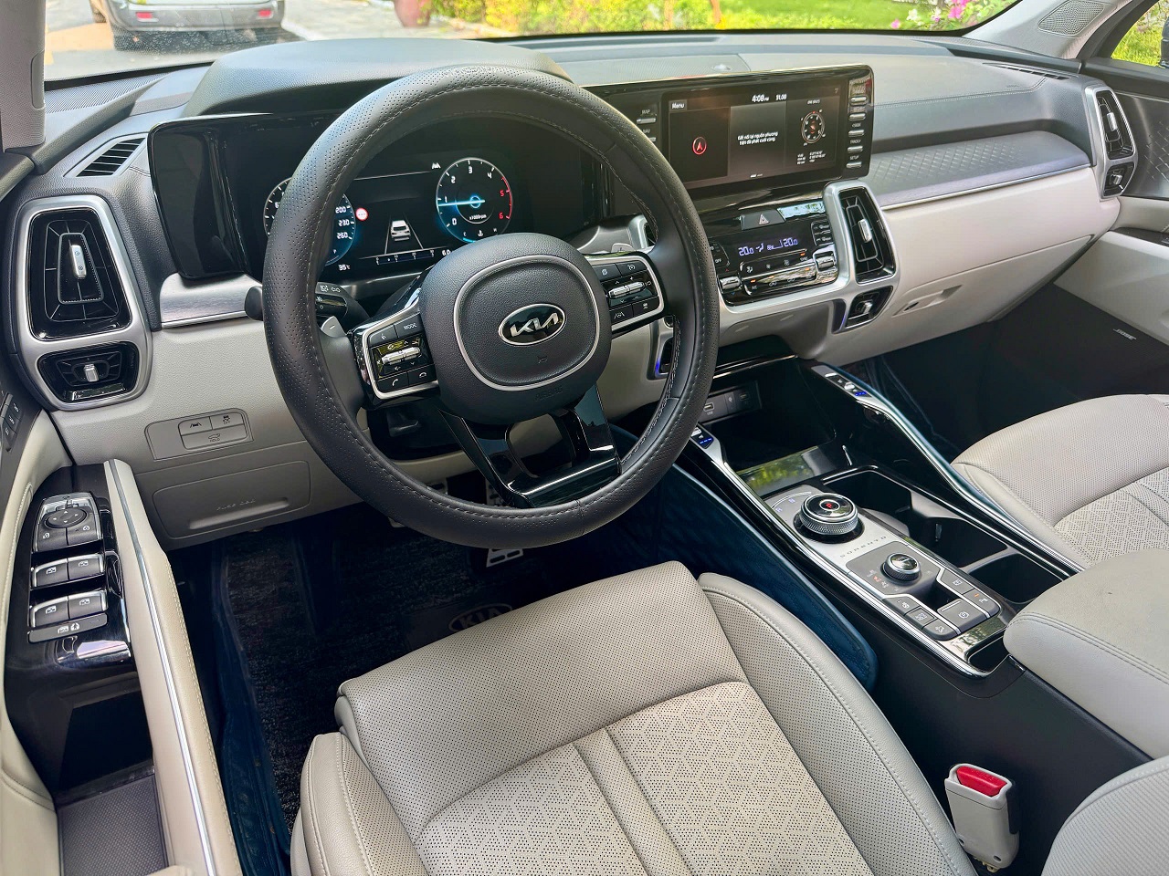 Kia Sorento 2.2AT Signature Diesel 2021 màu xanh (đã bán)