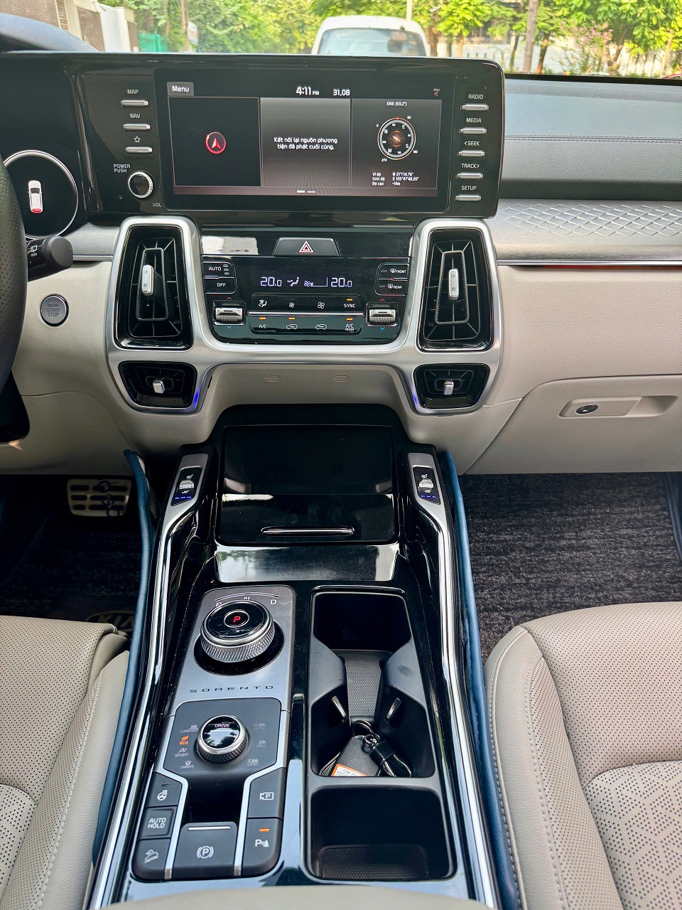 Kia Sorento 2.2AT Signature Diesel 2021 màu xanh (đã bán)