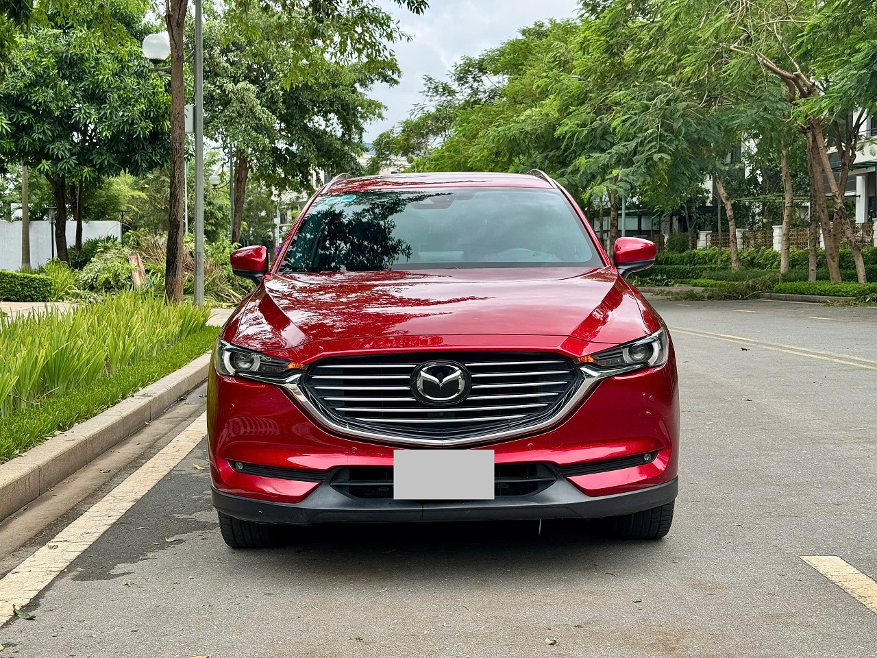 Mazda CX8 Premium 2022 màu đỏ