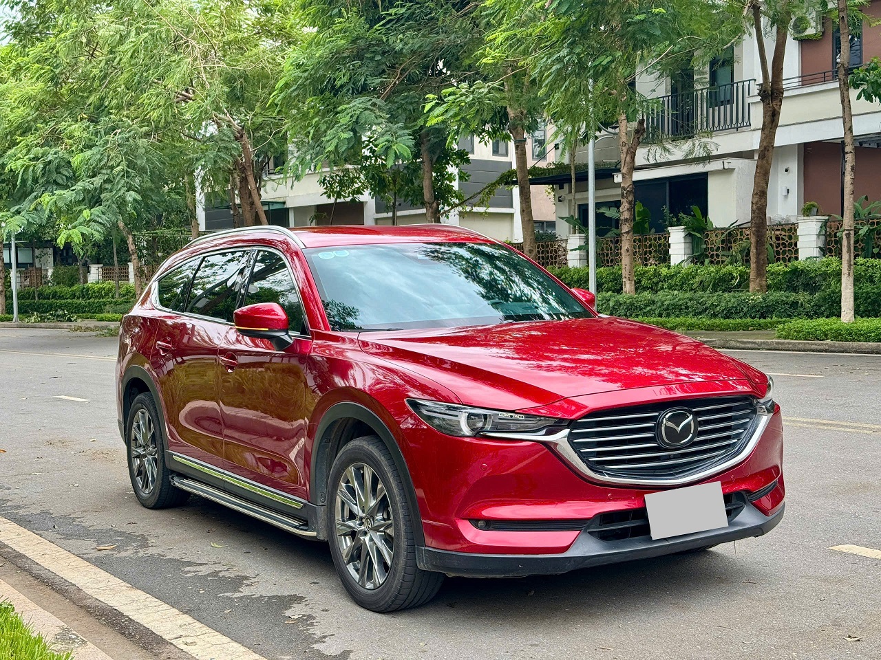 Mazda CX8 Premium 2022 màu đỏ