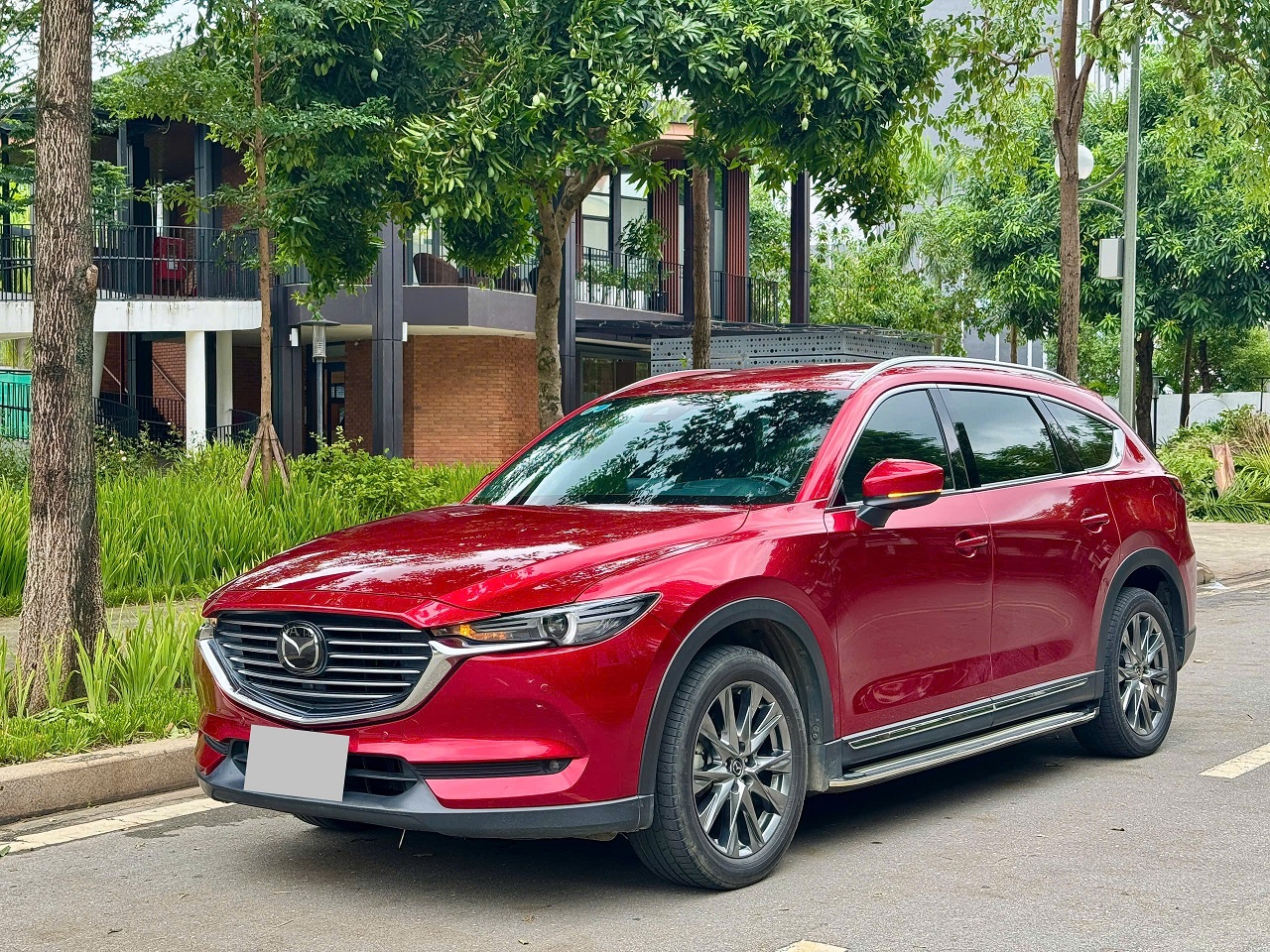 Mazda CX8 Premium 2022 màu đỏ