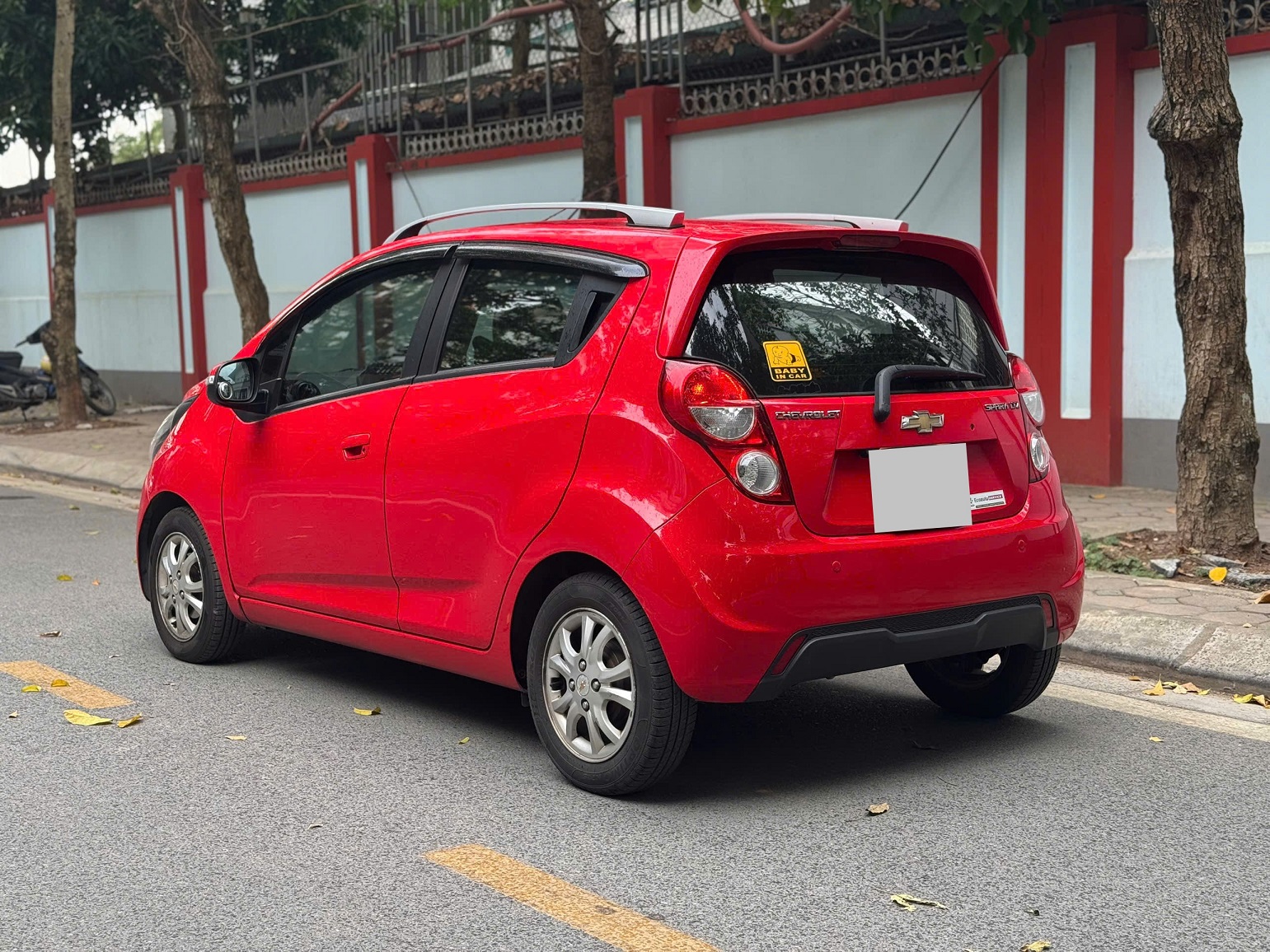 Chervolet Spark 1.0AT LTZ 2015 màu đỏ