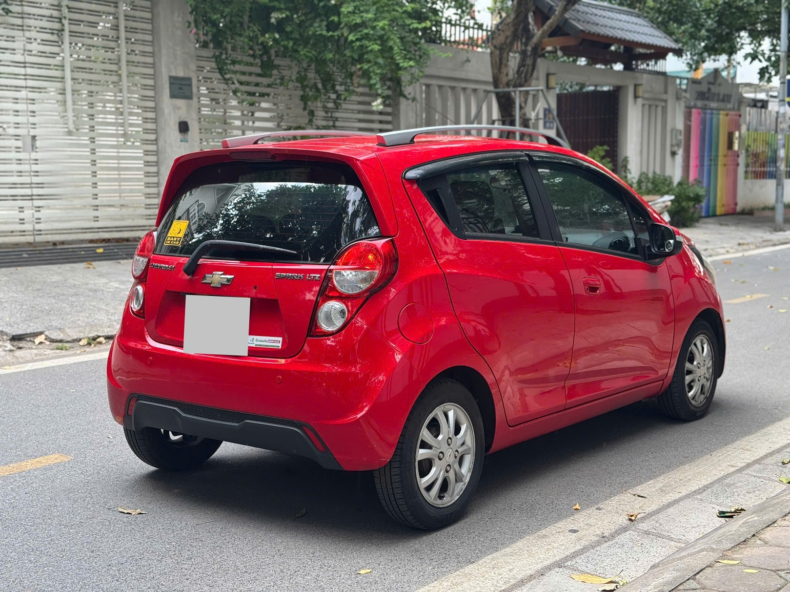 Chervolet Spark 1.0AT LTZ 2015 màu đỏ