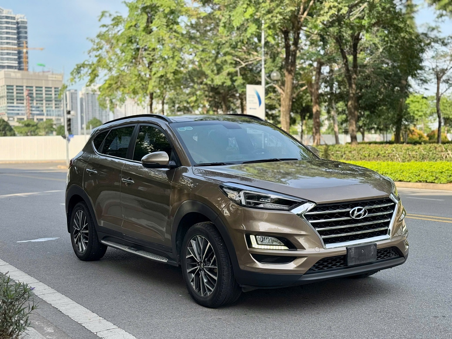Hyundai Tucson 2.0ATH 2020 màu vàng