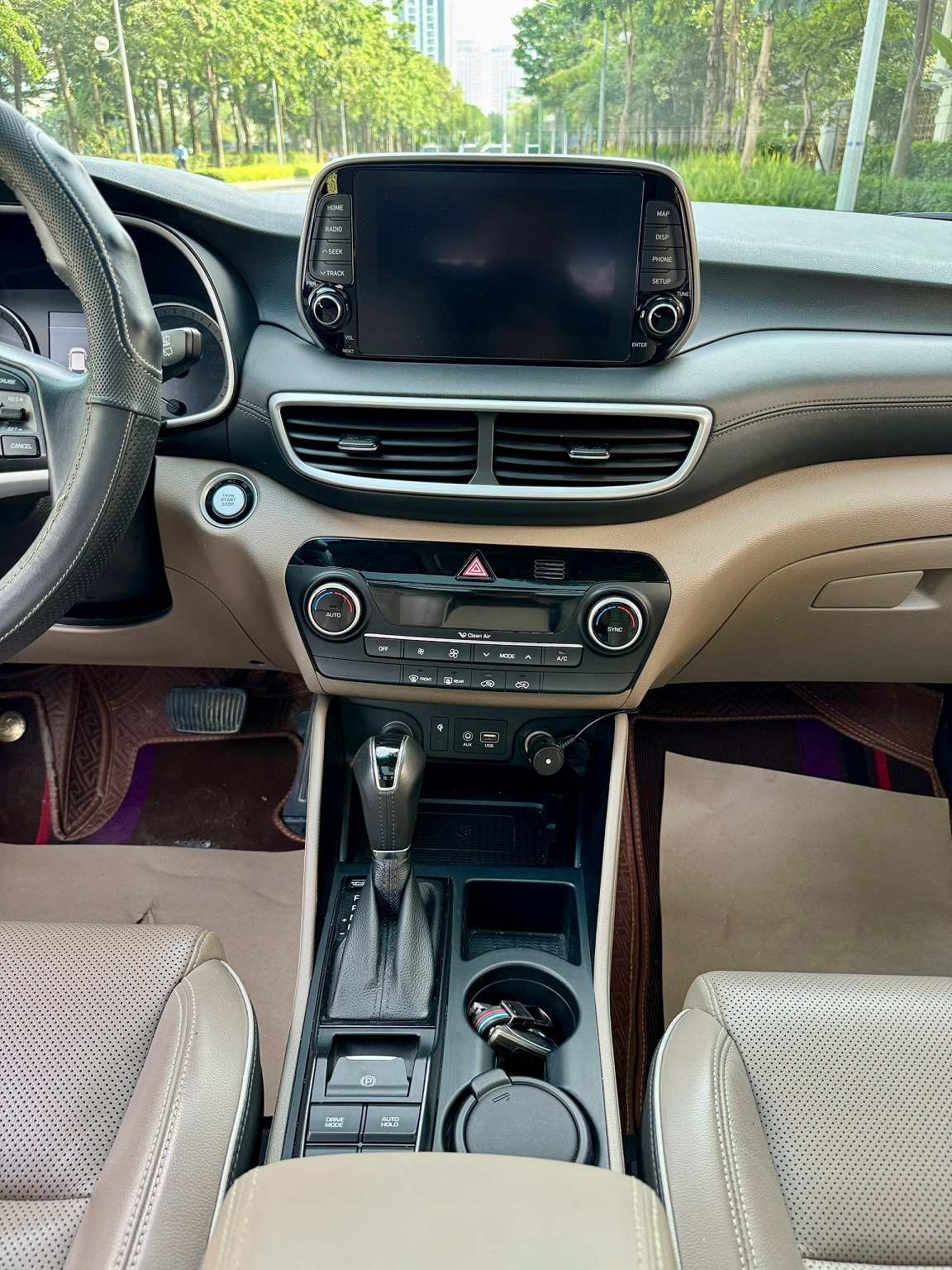 Hyundai Tucson 2.0ATH 2020 màu vàng