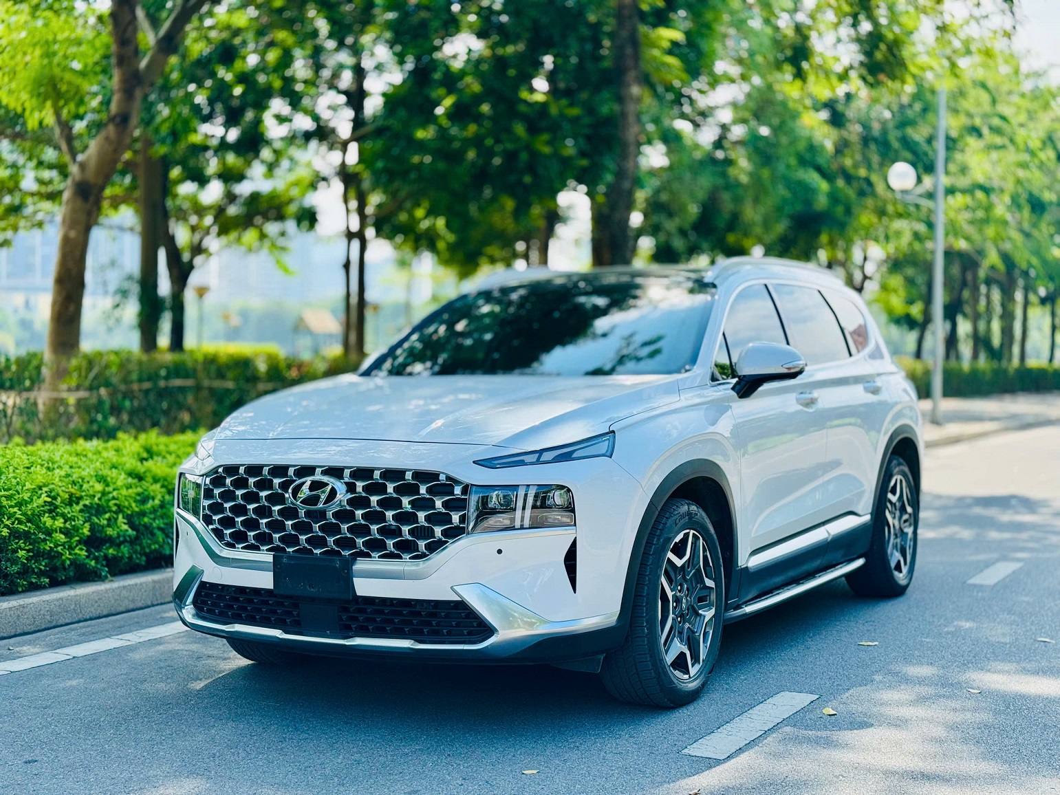 Hyundai Santafe Cao cấp 2.2L HTRAC full dầu 2022