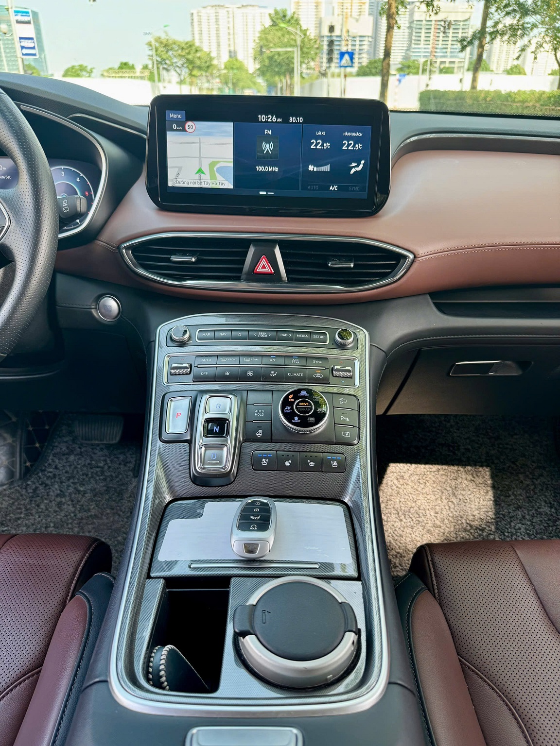 Hyundai Santafe Cao cấp 2.2L HTRAC full dầu 2022