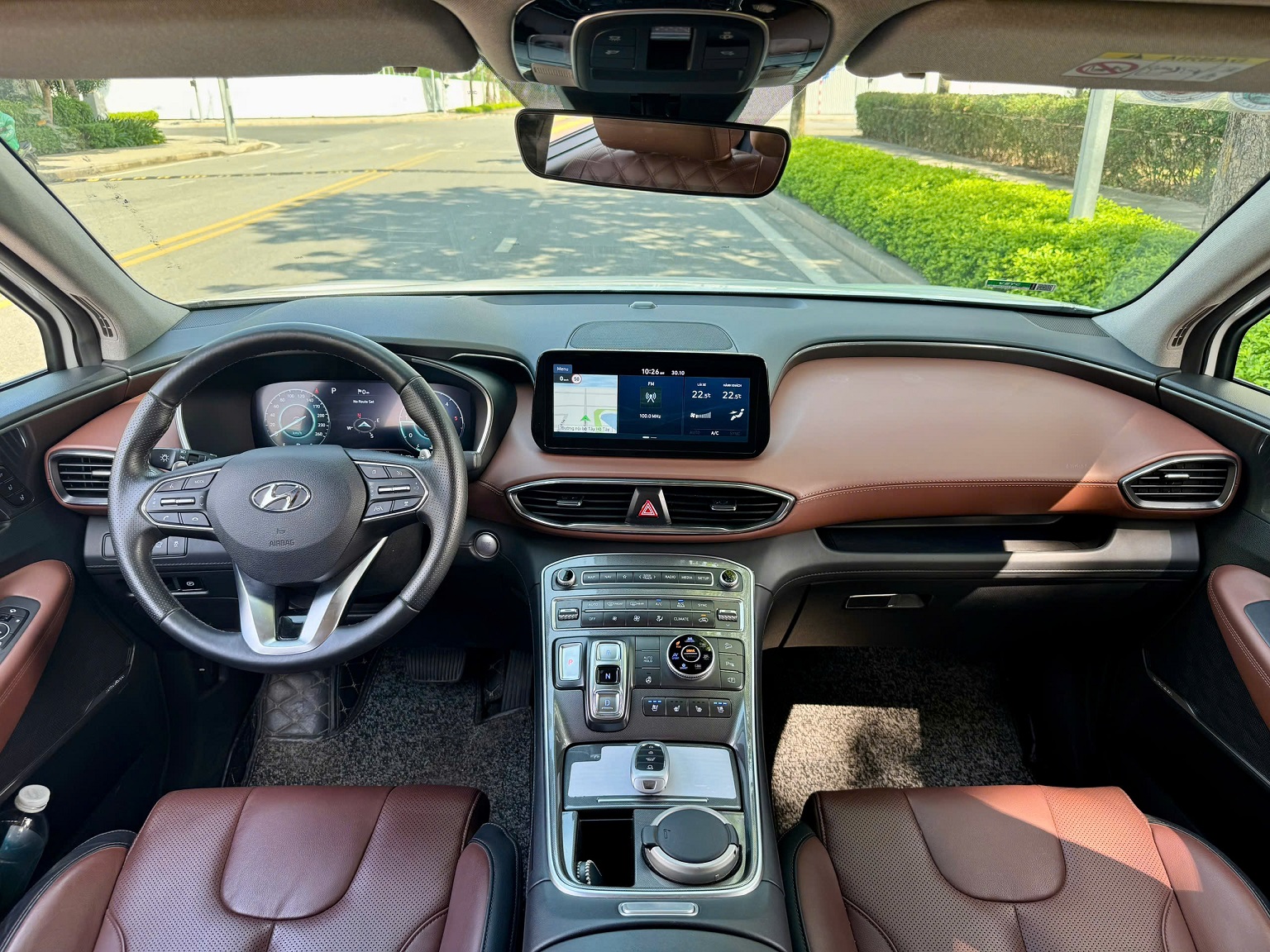 Hyundai Santafe Cao cấp 2.2L HTRAC full dầu 2022