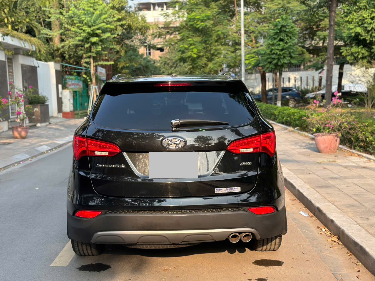 Hyundai Santafe 2.4L 4WD 2015 màu đen