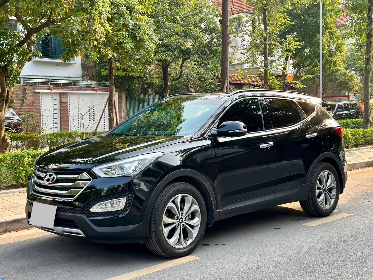 Hyundai Santafe 2.4L 4WD 2015 màu đen