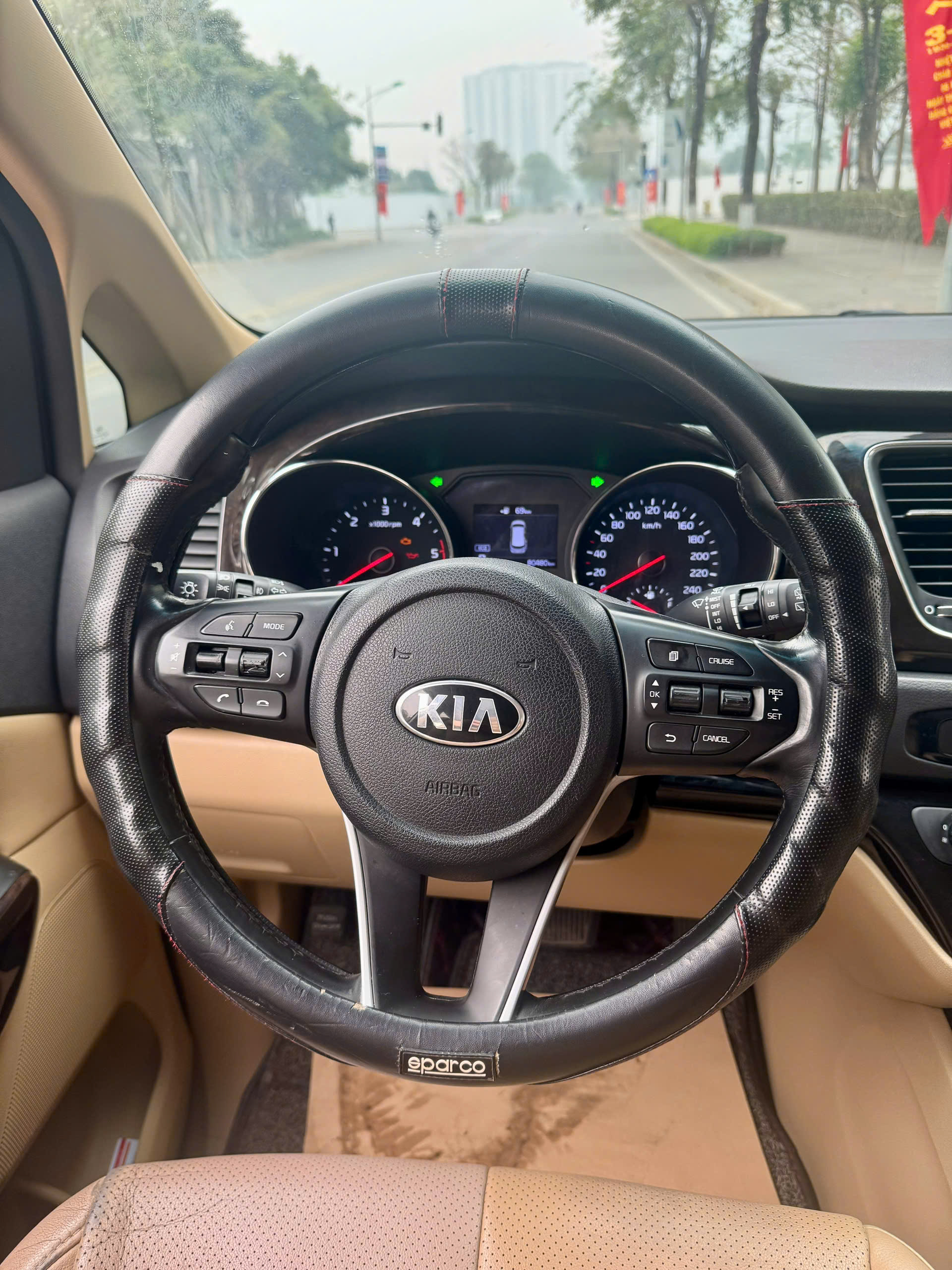 Kia Sedona 2.2 DAT 2019 màu trắng
