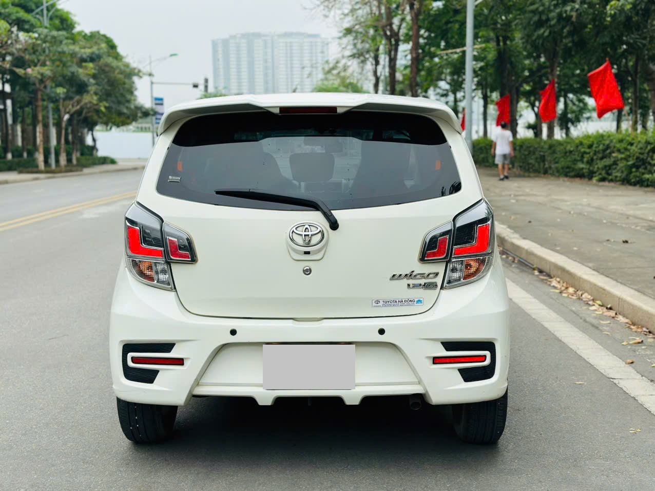 Toyota Wigo 1.2G AT 2021 trắng