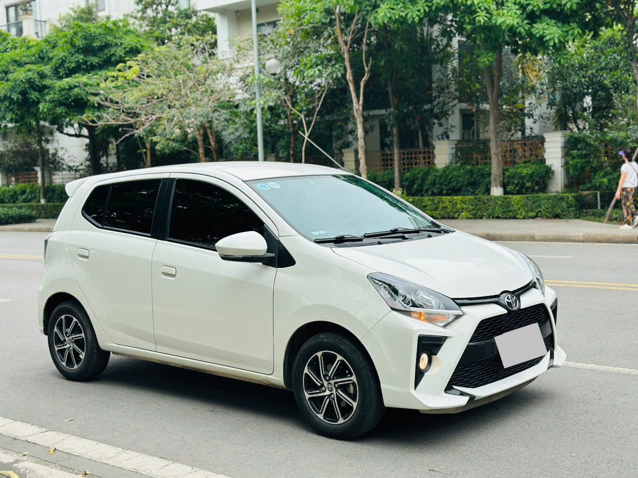 Toyota Wigo 1.2G AT 2021 trắng