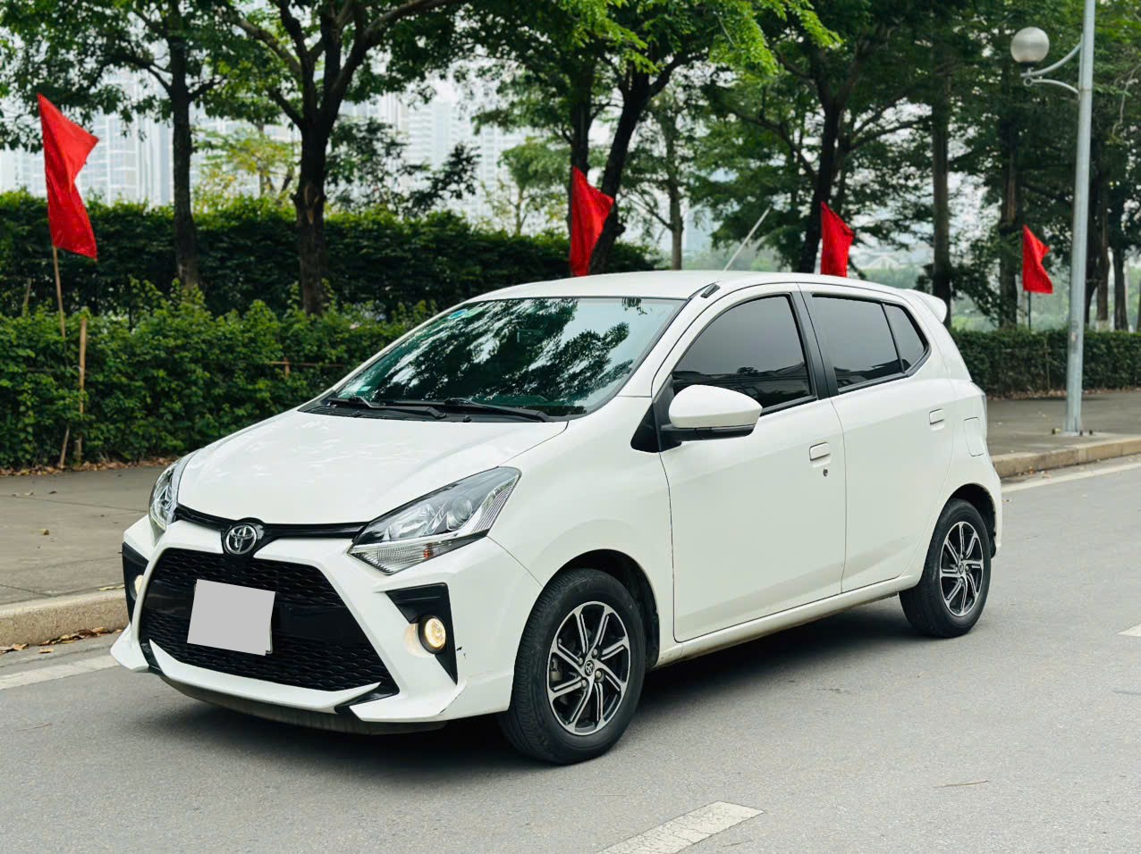 Toyota Wigo 1.2G AT 2021 trắng