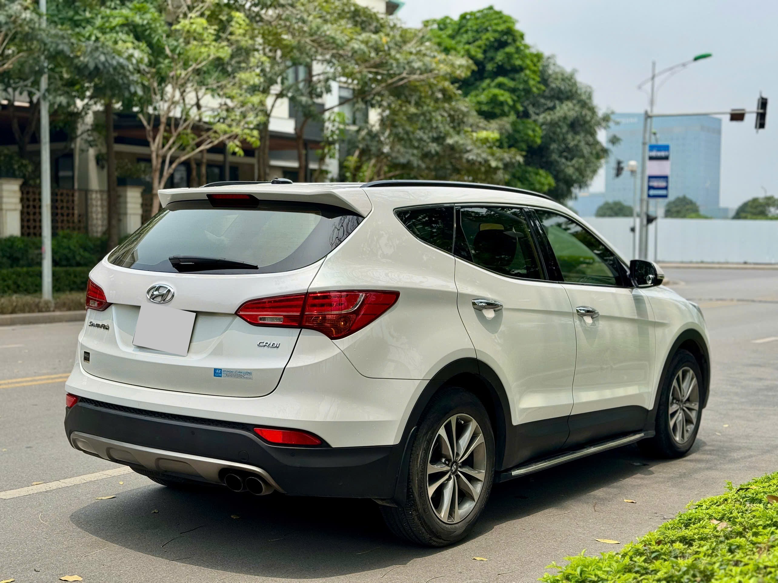 Hyundai Santafe 2.2L 2WD 2014 trắng