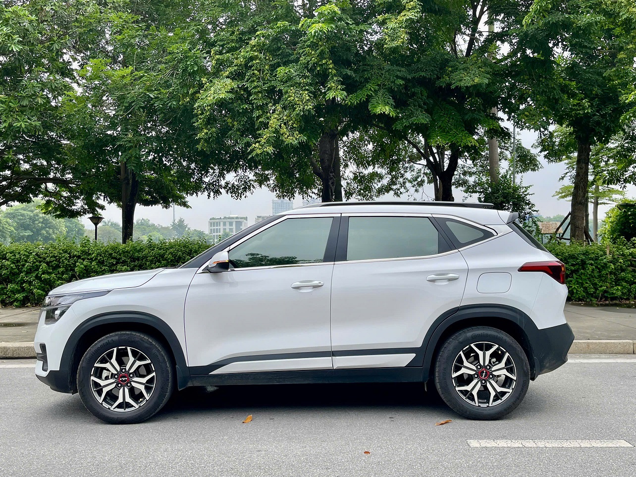 Kia Seltos 1.4AT Deluxe 2023 trắng