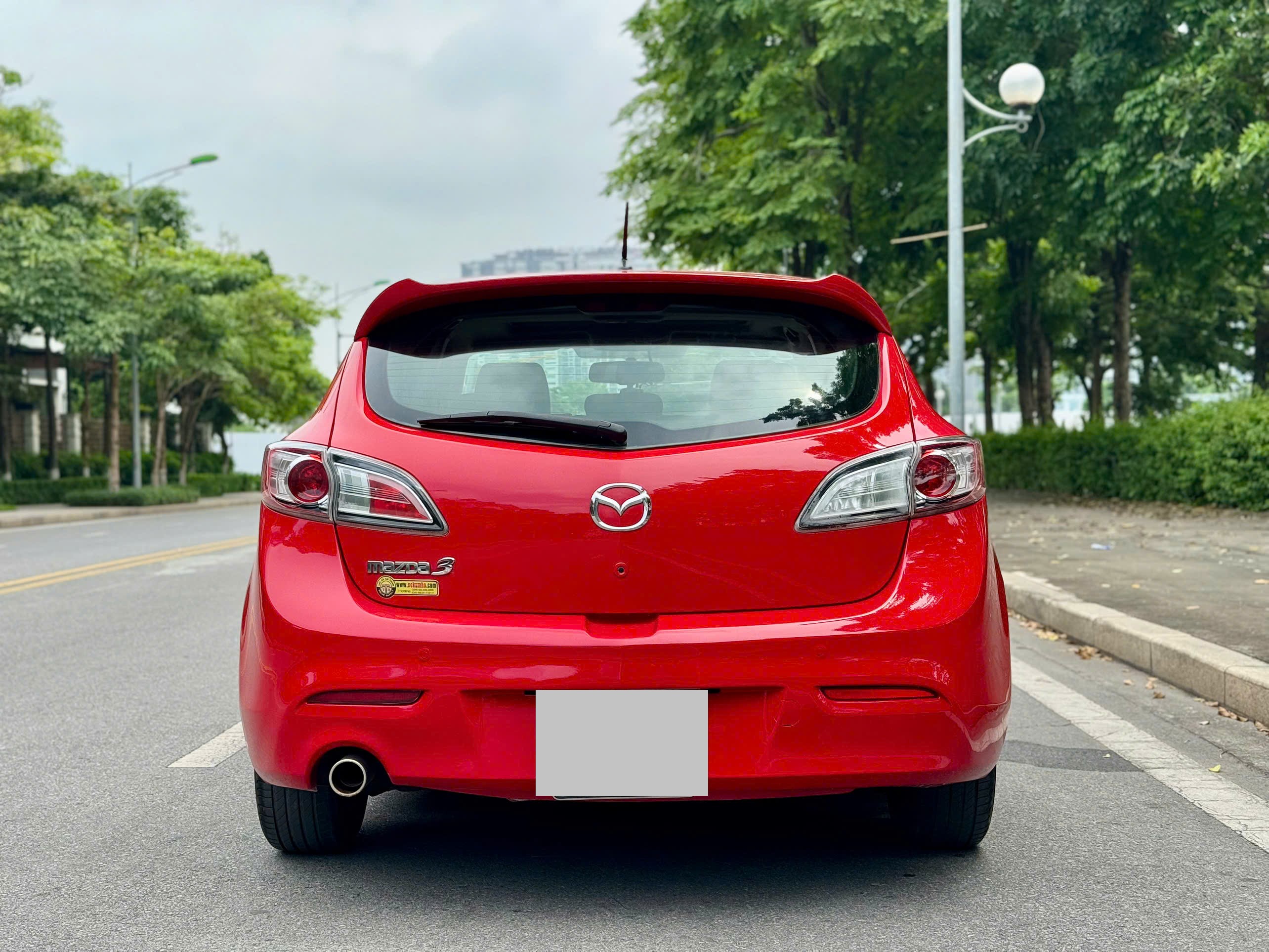 Mazda 3 1.6AT sản xuất 2010 nhập khẩu màu đỏ