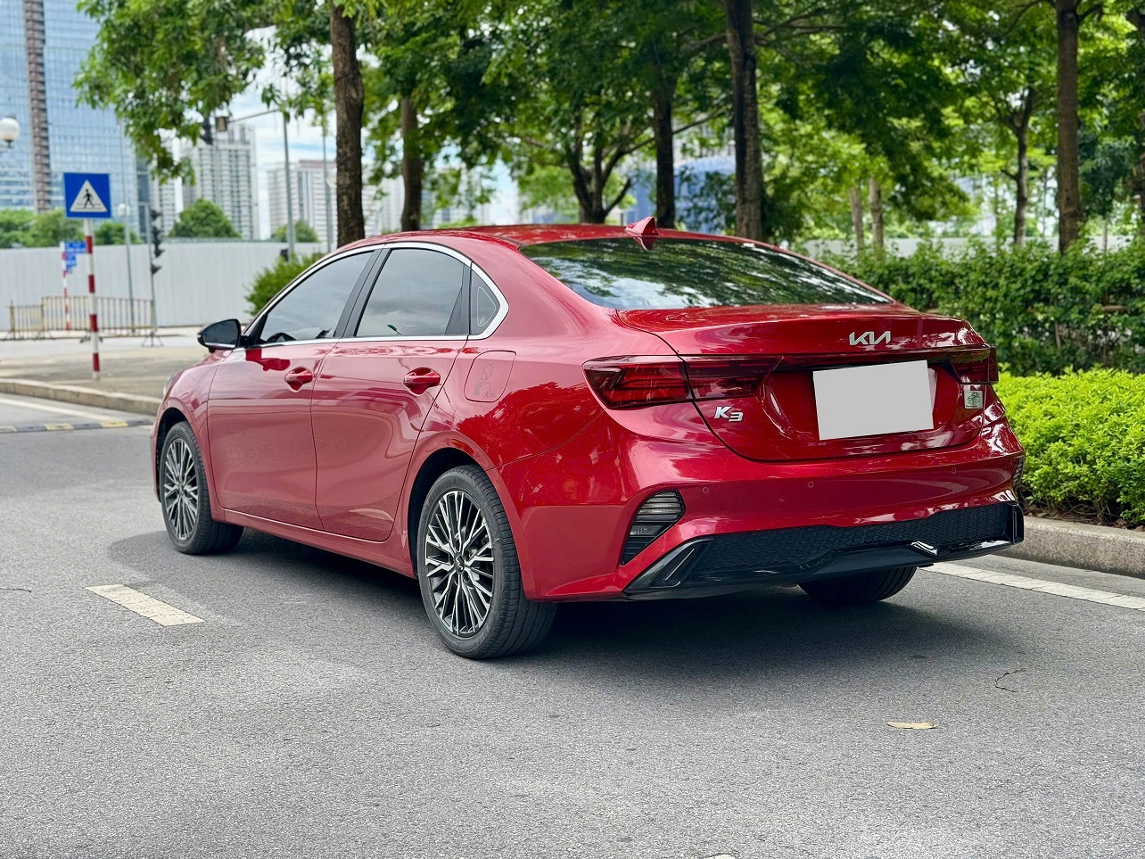 KIA K3 LUXURY 1.6AT 2022 màu đỏ