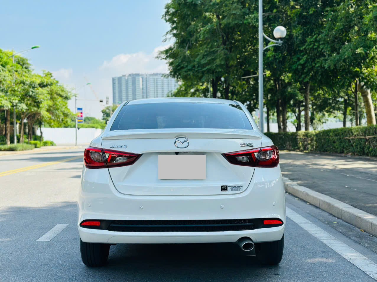 Madza 2 1.5AT luxury 2022 màu trắng