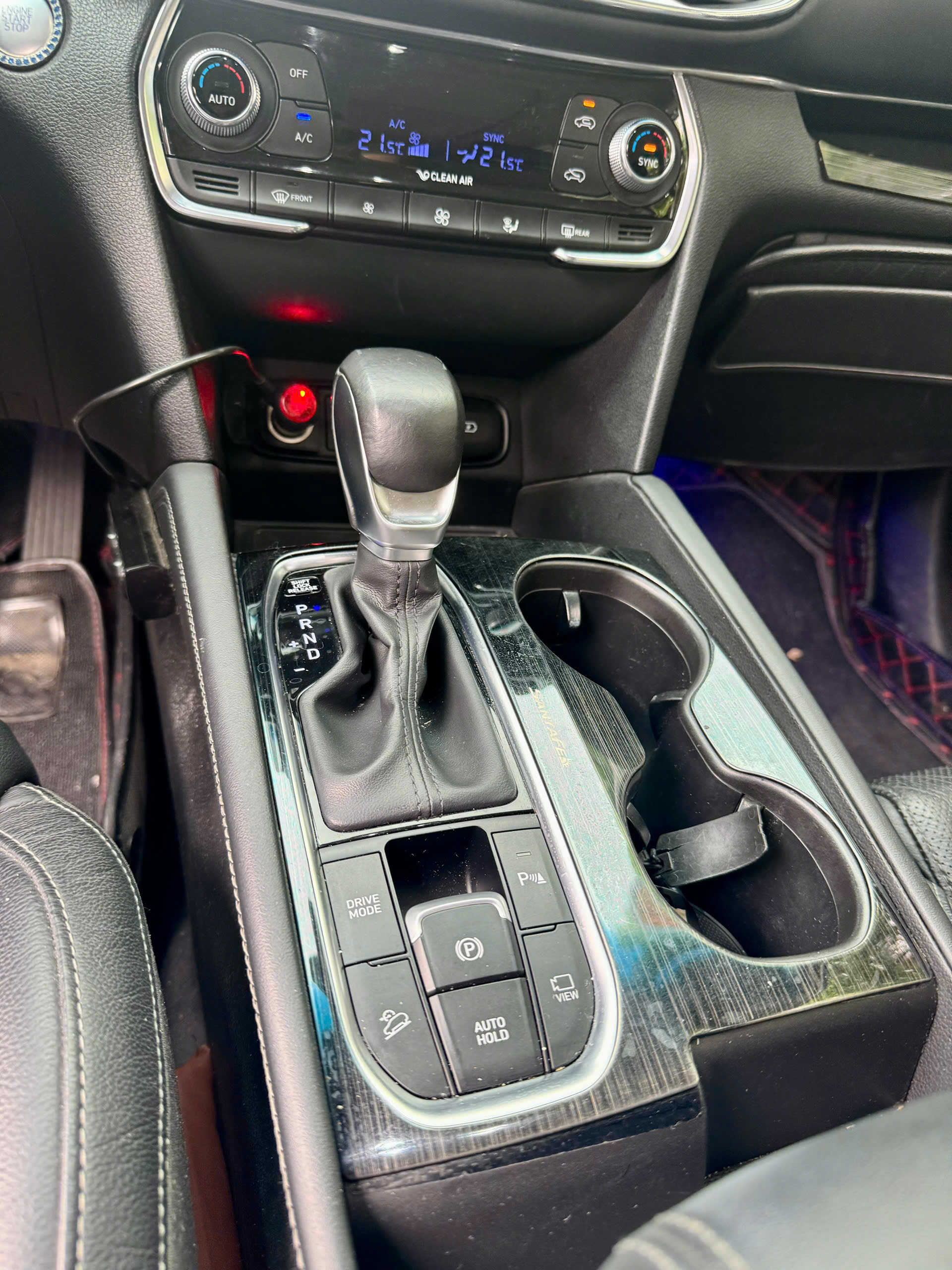 Hyundai Santafe 2.4L HTRAC 2019 trắng