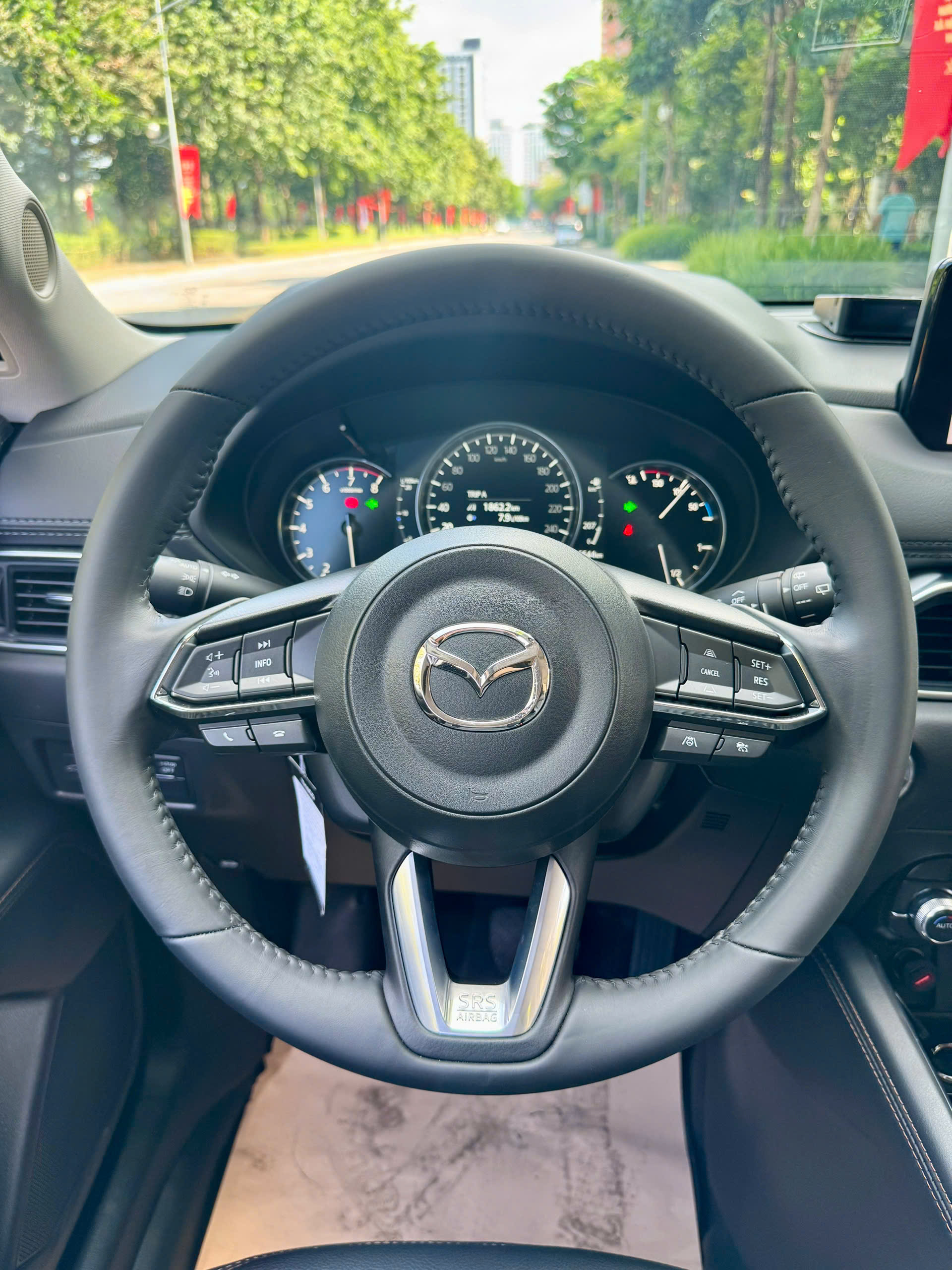 Mazda Cx5 2.0AT Luxury 2025 trắng siêu lướt