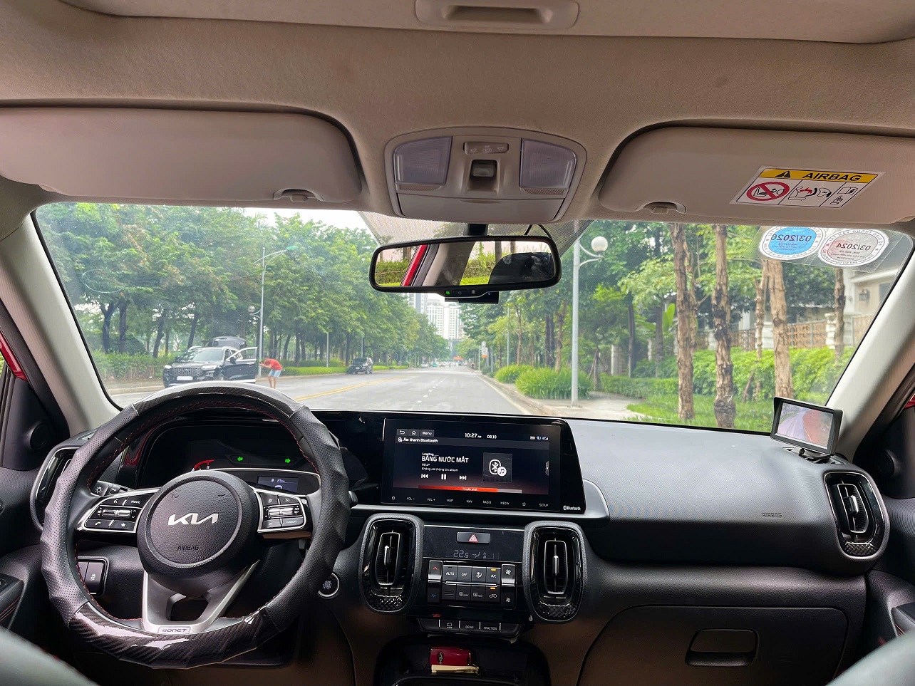 Kia Sonet 1.5 AT Premium 2023 đỏ