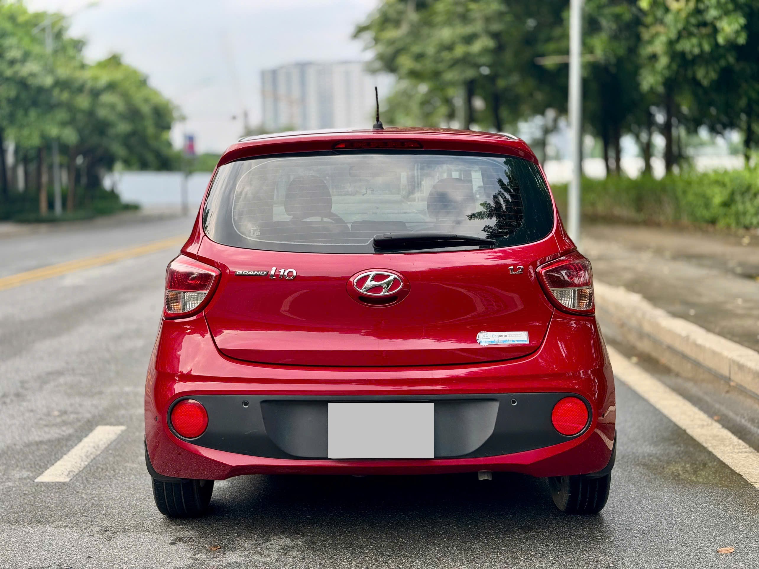 Hyundai I10 1.2AT 2019 đỏ